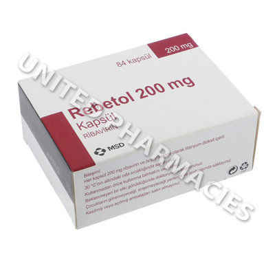 Rebetol (Ribavirine) - 200mg (84 Capsules)