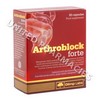 Arthroblock forte (Glucosamine Sulphate 2KCL/Chondroitin Sulfate/Hyaluronic Acid/Boswelia Serrata Extract/Zingiber Extract/Vitamin C/Albion Manganese Amino Acid Chelate) - 500mg/100mg/25mg/50mg/50mg/30mg/6.25mg (60 Capsules)